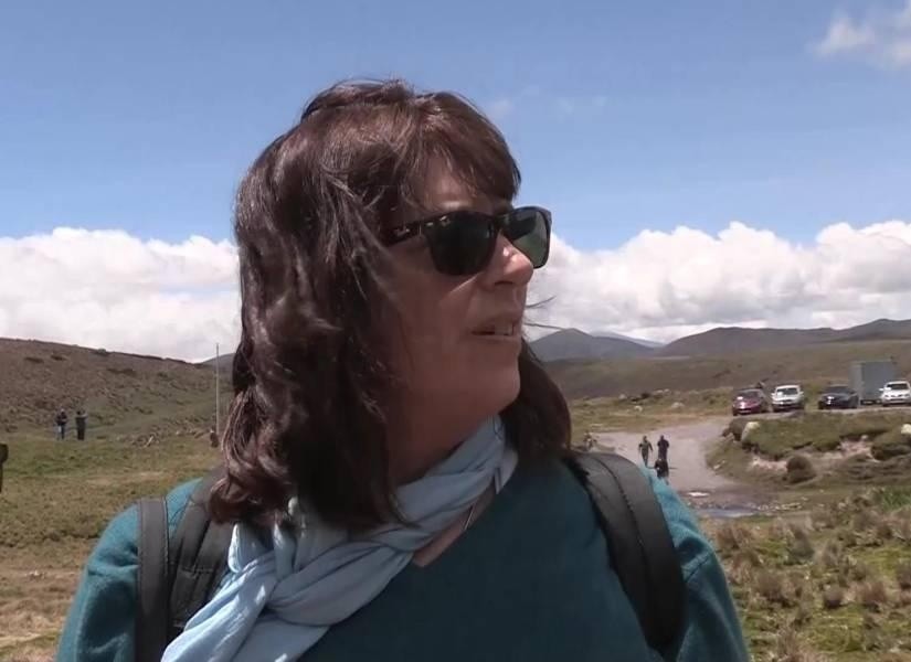 Foto de Sarah C. Darwin, tataranieta de Charles Darwin. (EFE)