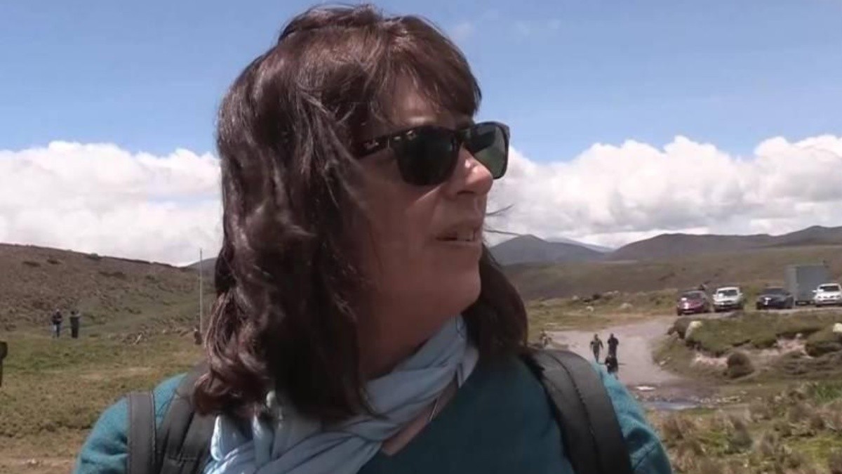 Foto de Sarah C. Darwin, tataranieta de Charles Darwin. (EFE)