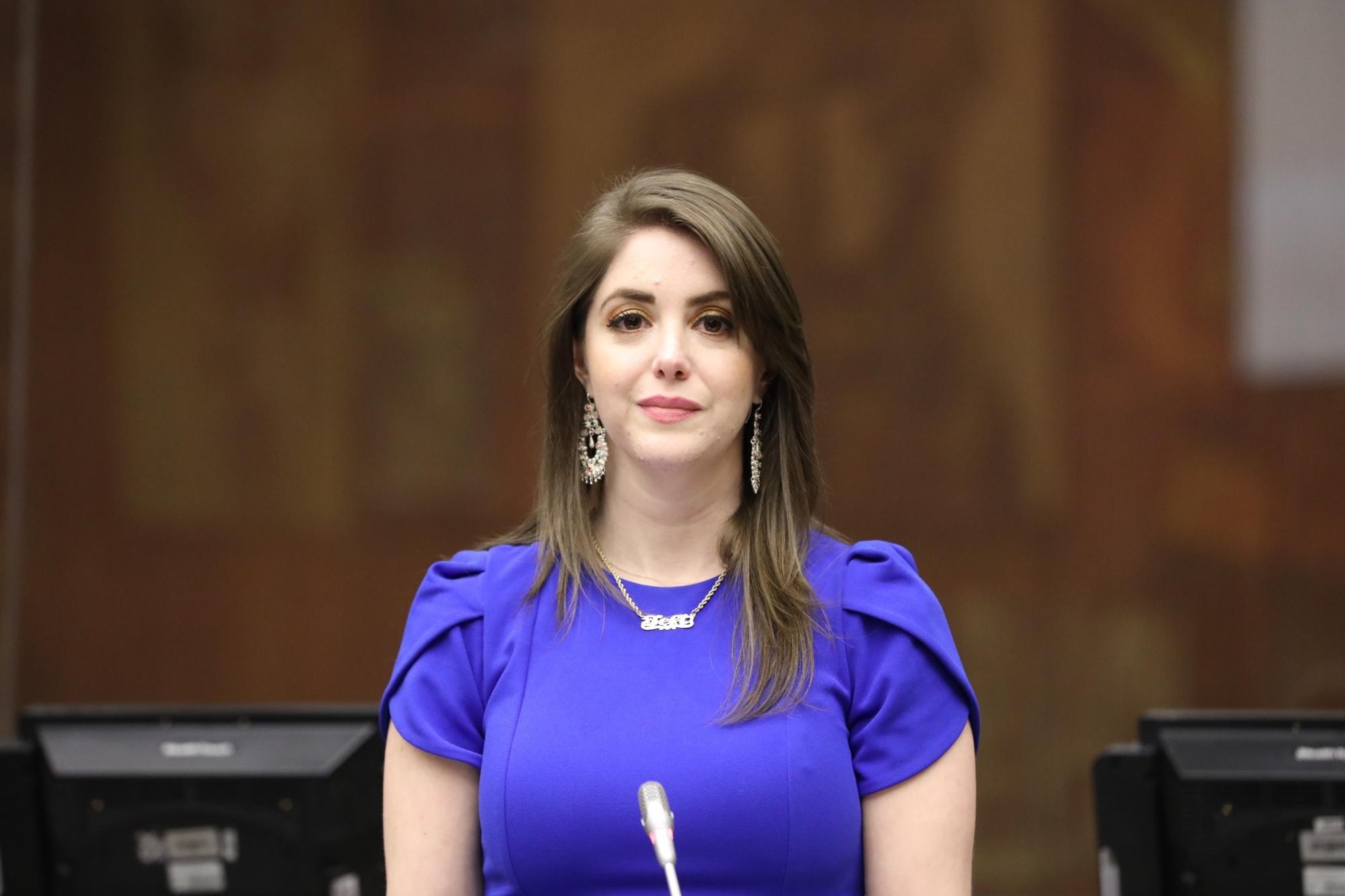 Mónica Palacios en el Pleno de la Asamblea. (Flickr)