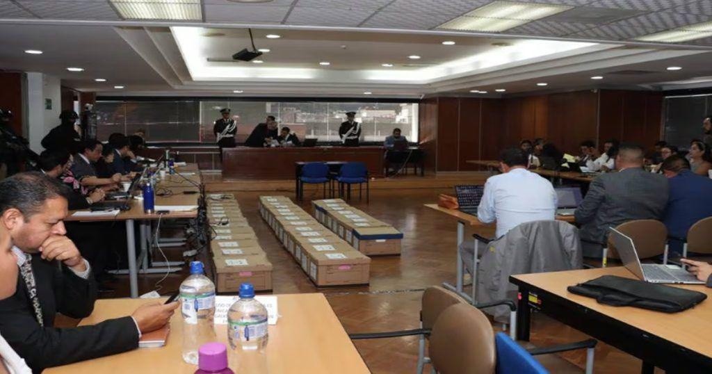 Audiencia del Caso Metástasis. (Foto: Fiscalía General del Estado)