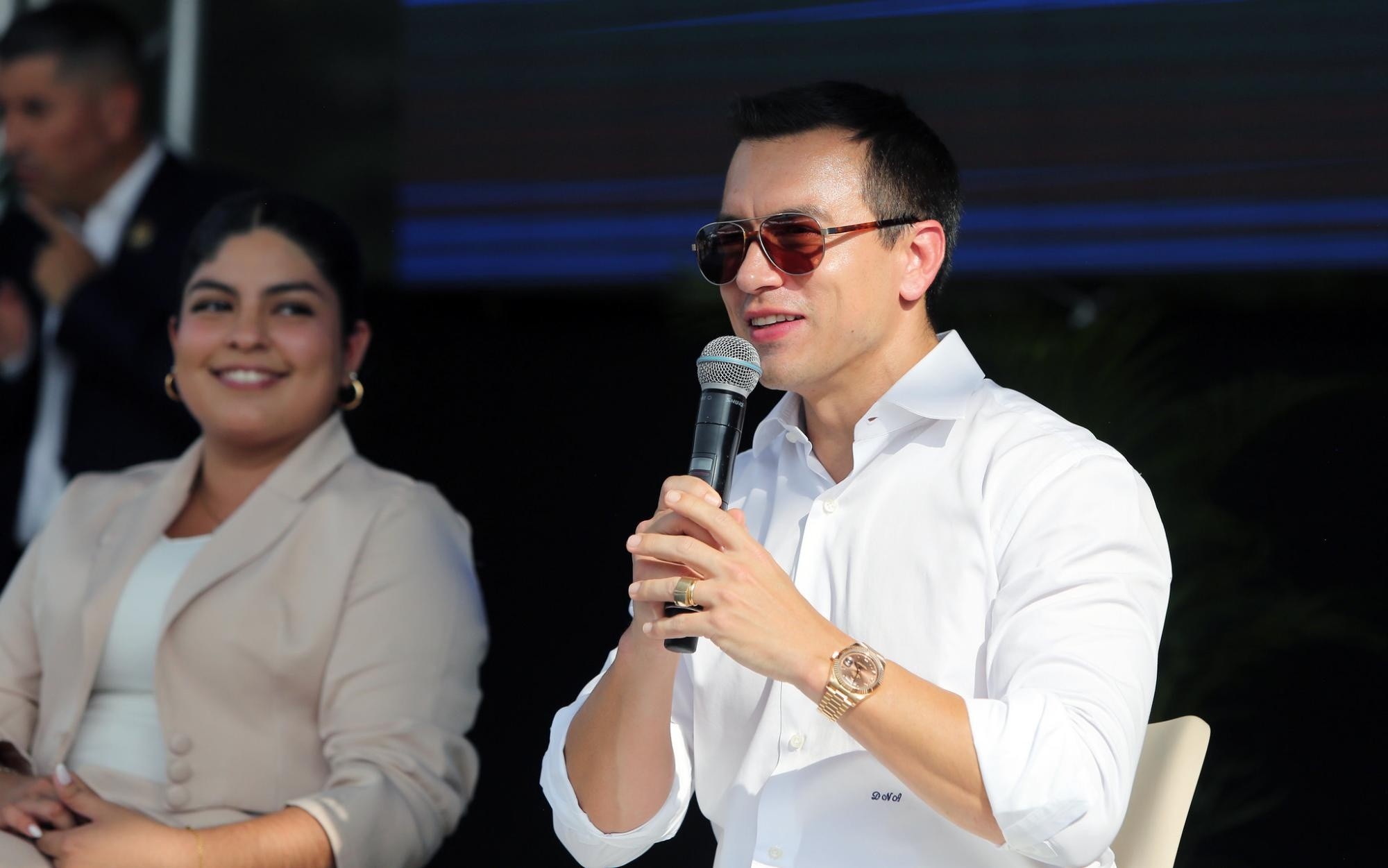Evento para el inicio de obras en la Universidad Técnica de Machala, en El Oro. (Flickr Presidencia)