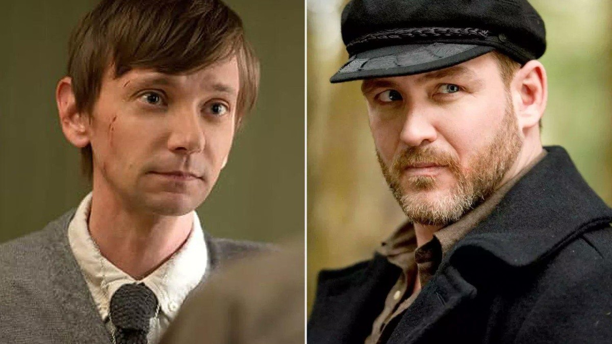 DJ Qualls y Ty Olsson en la serie Supernatural (REDES SOCIALES)