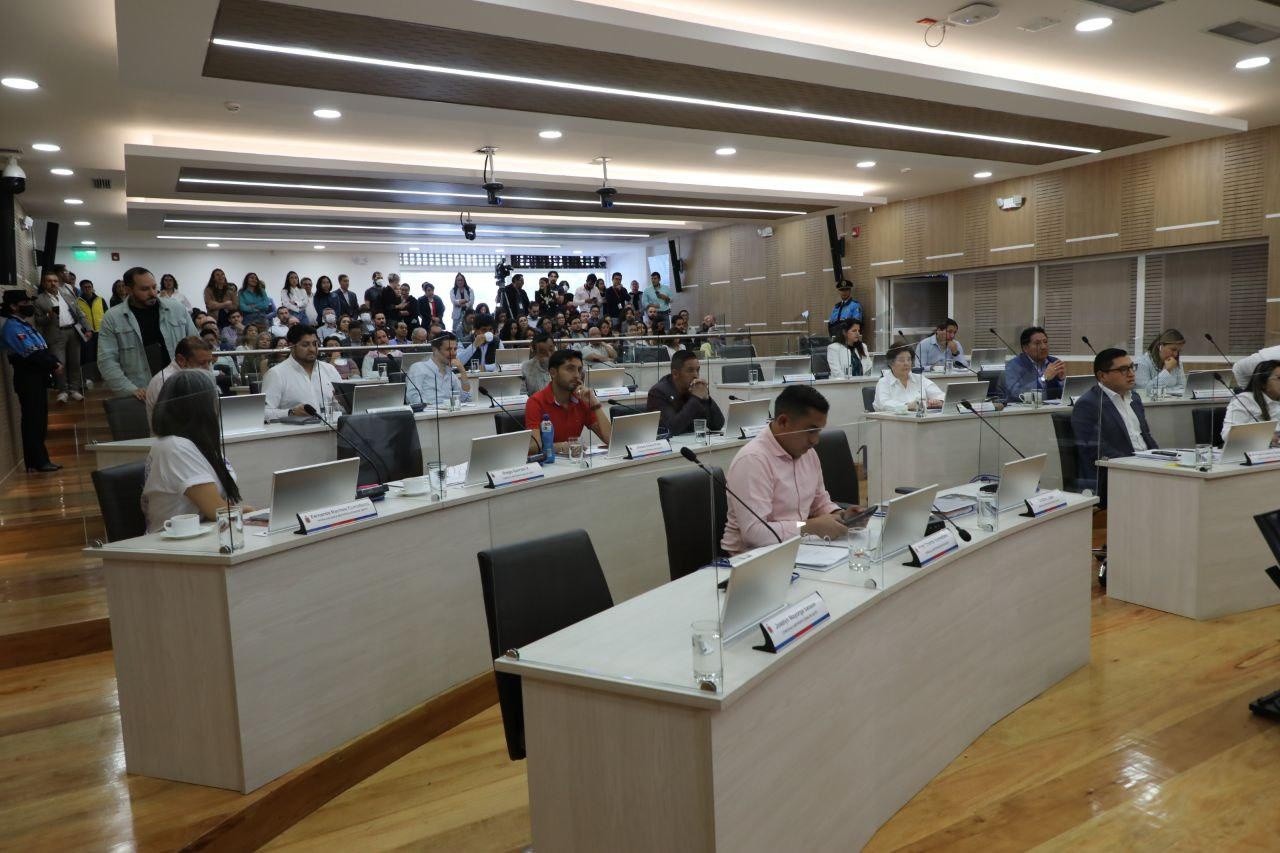 Sesión Extraordinaria del Concejo Metropolitano de Quito el 10 de mayo de 2024. (Concejo Metropolitano)