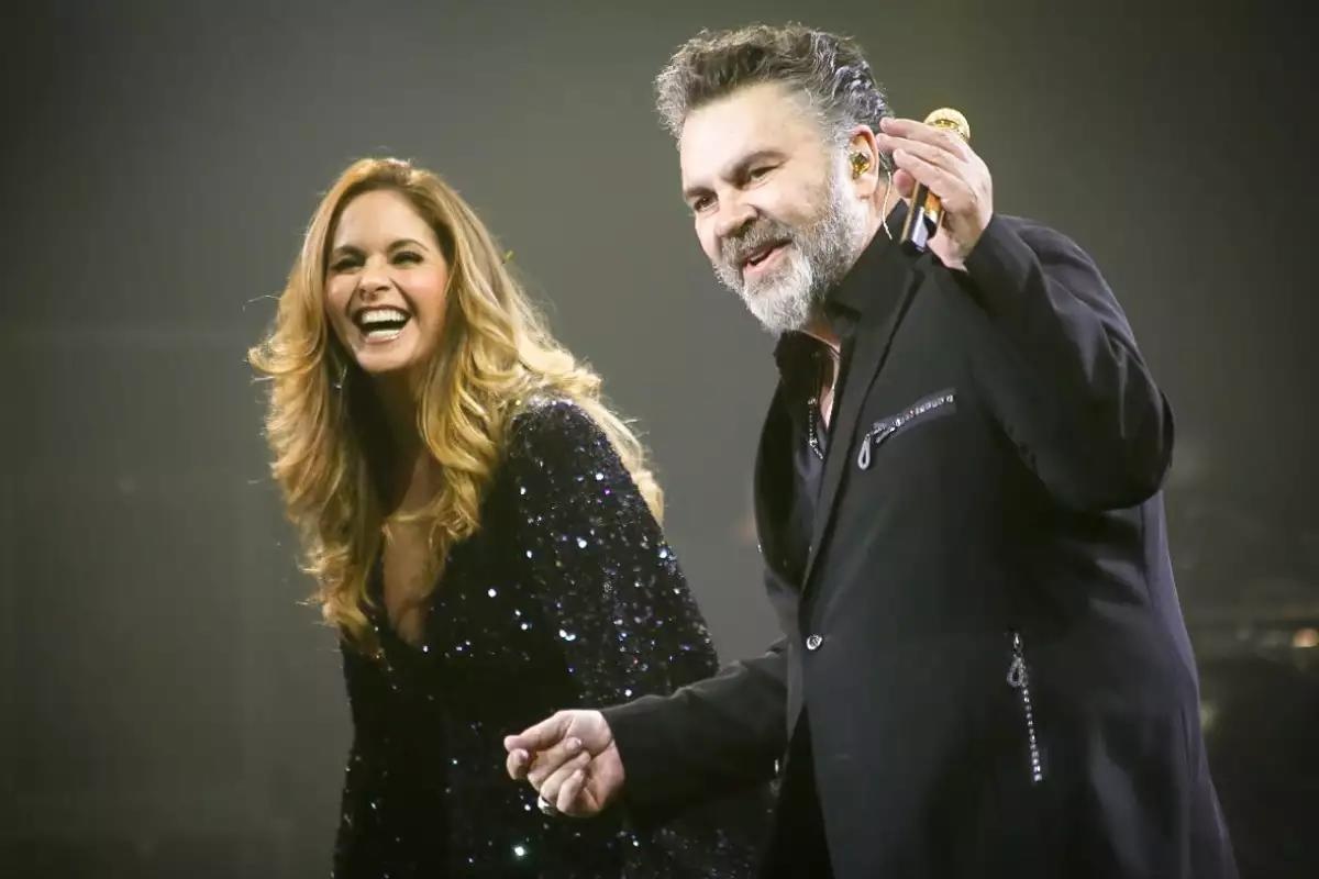 Imagen de archivo. En 1987, Lucero y Mijares se conocieron durante la filmación de la película Escápate conmigo. Según ella, el amor nació a primera vista. En la actualidad están separados sentimentalmente. (RRSS)