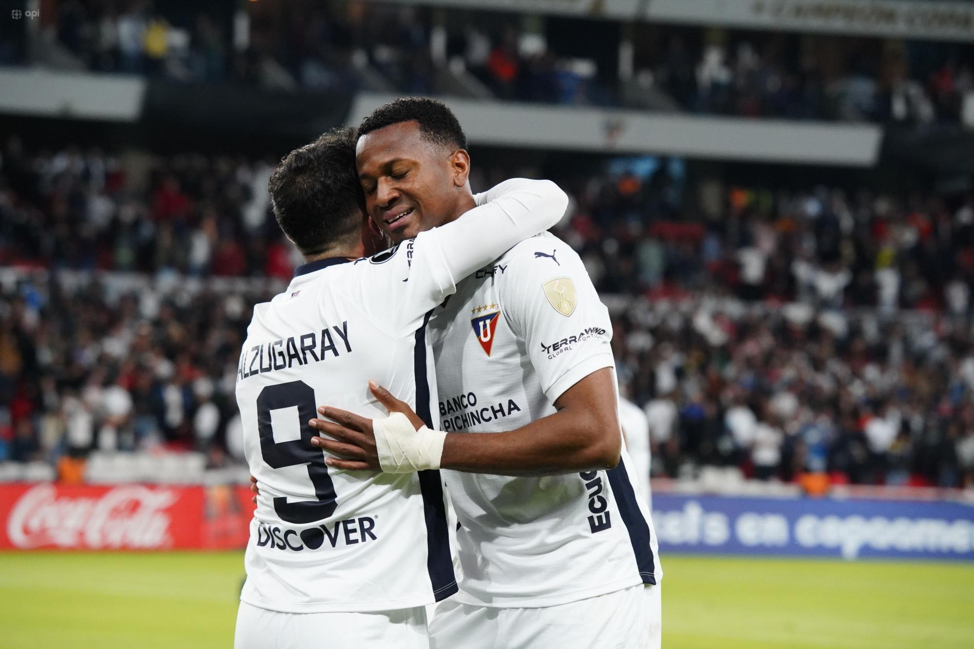 Liga de Quito ganó a Universitario y jugará los playoff de la Copa Sudamericana. (API)