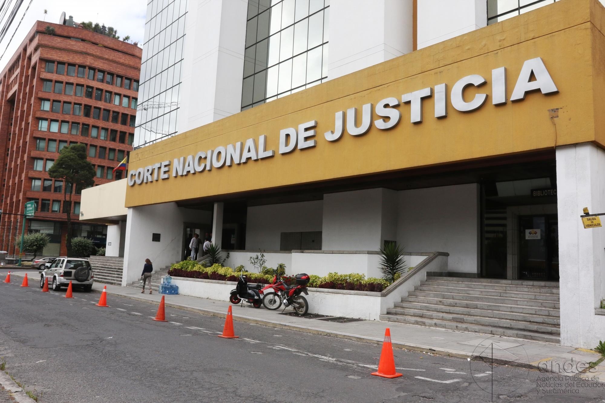 Edificio de la Corte Nacional de Justicia en Quito. (Foto: Internet)