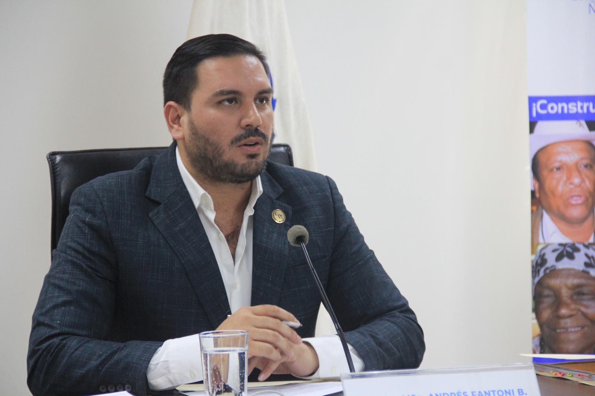 Andrés Fantoni, presidente del CPCCS. (Flickr)