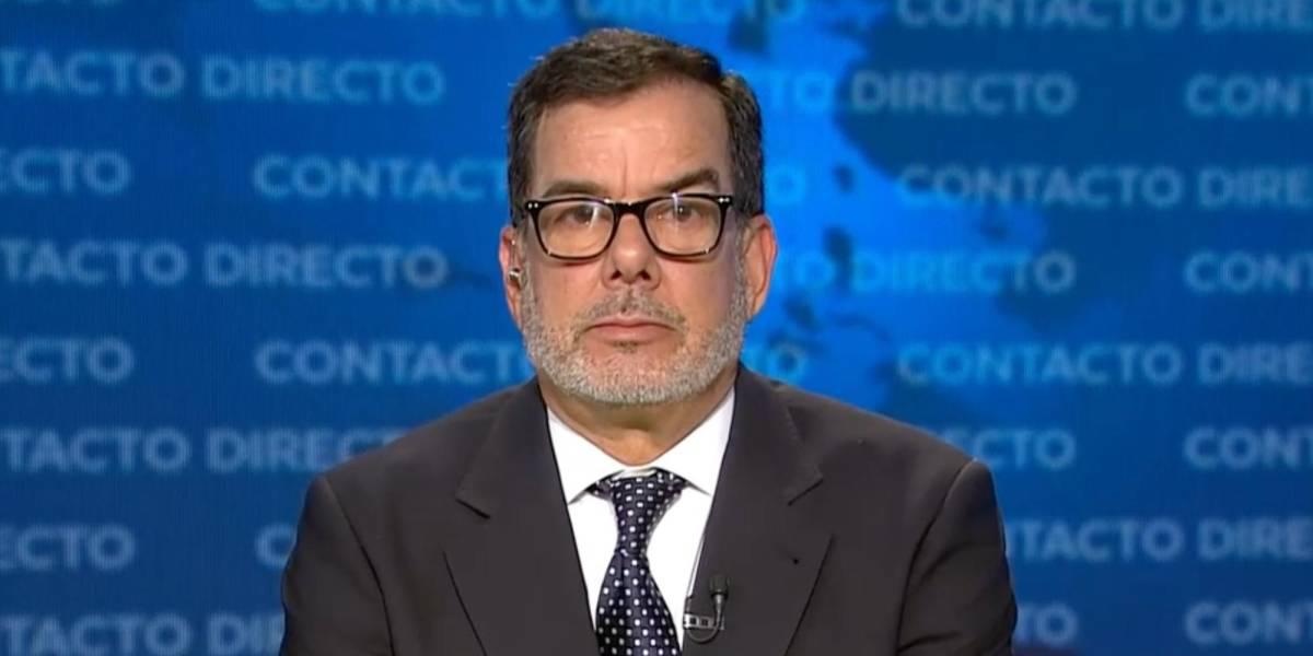 Eduardo Peña, en Contacto Directo. (Ecuavisa)