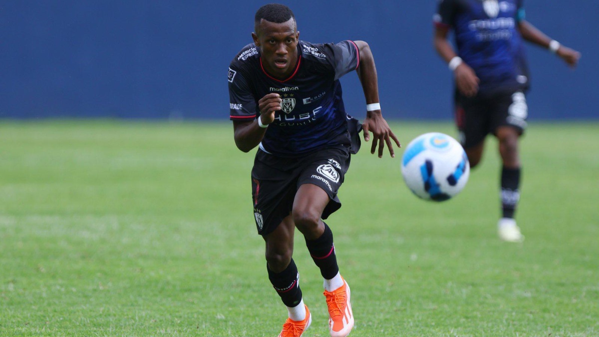 Justin Lerma anotó un gol para el equipo juvenil de Independiente del Valle en el torneo Copa Mitad del Mundo. (Redes sociales)