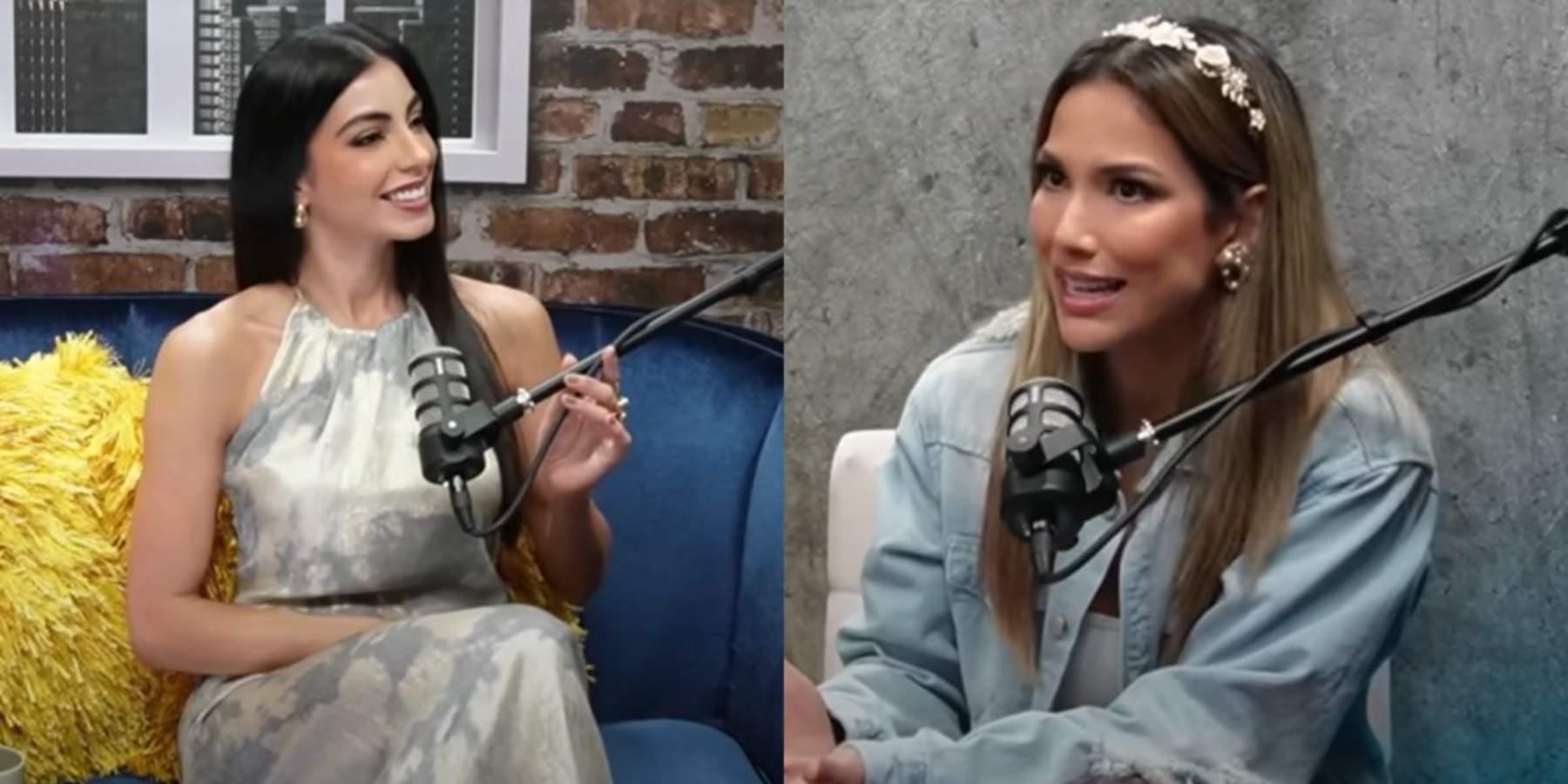 Las presentadoras ecuatorianas se reunieron en el podcast AMIGUICHI de We Love Entretenimiento (Captura de pantalla)