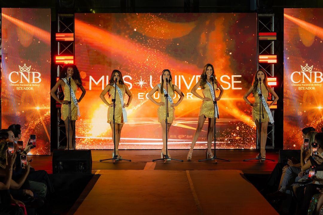 Preliminar de Miss Universe Ecuador (Cuenta oficial de Instagram de @cbnecuador)