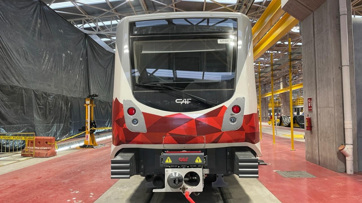 Uno de los 18 trenes del Metro de Quito. (Archivo / Ecuavisa)