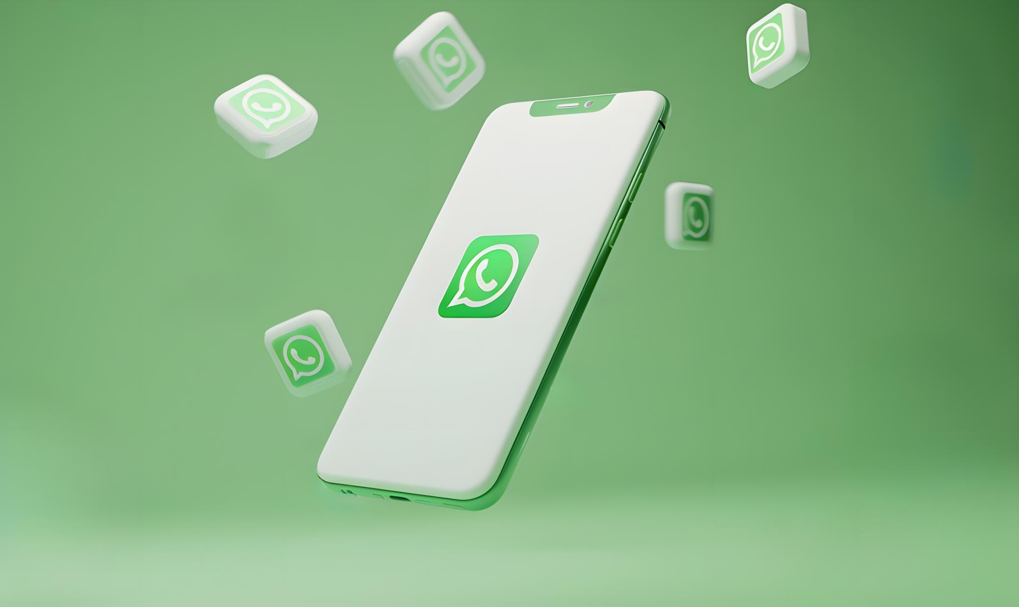 Imagen referencial de celular con íconos de WhatsApp. (Freepik)
