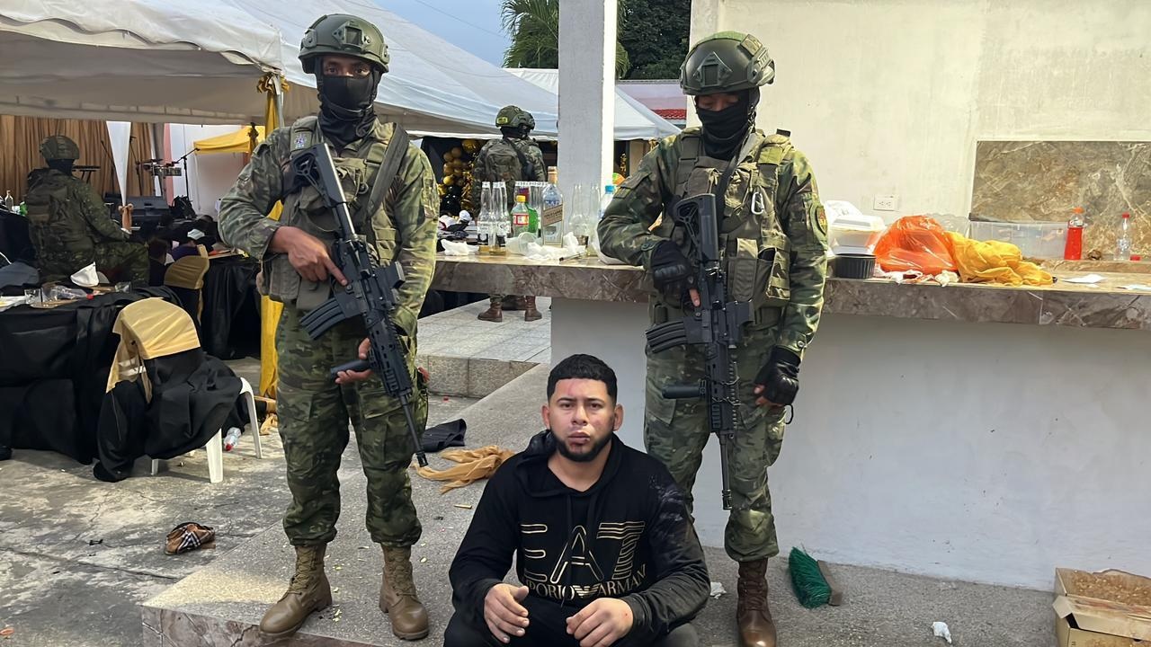 Imagen de Boris Párraga, detenido en narcofiesta en El Empalme. (Cortesía)