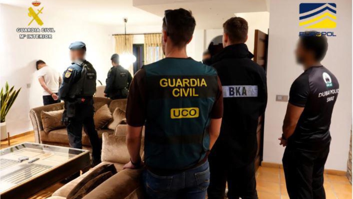 Operativo para detener a integrantes del Cartel de los Balcanes. (Europol)