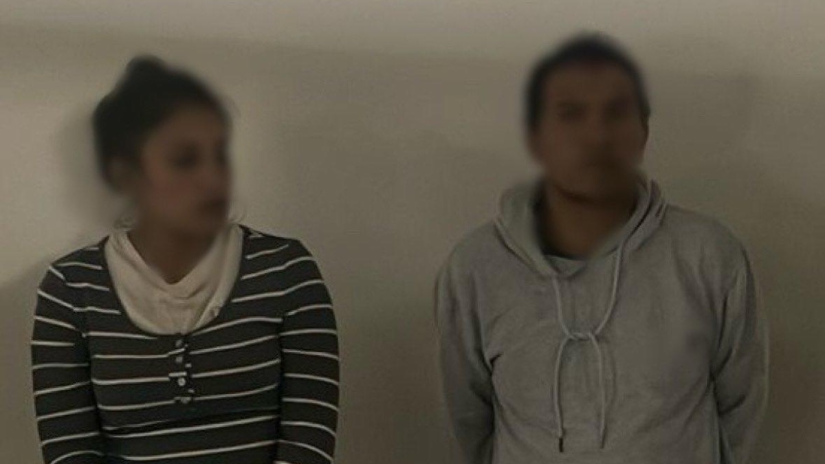 Los sospechosos detenidos por la Policía Nacional. (Cortesía de la Policía)