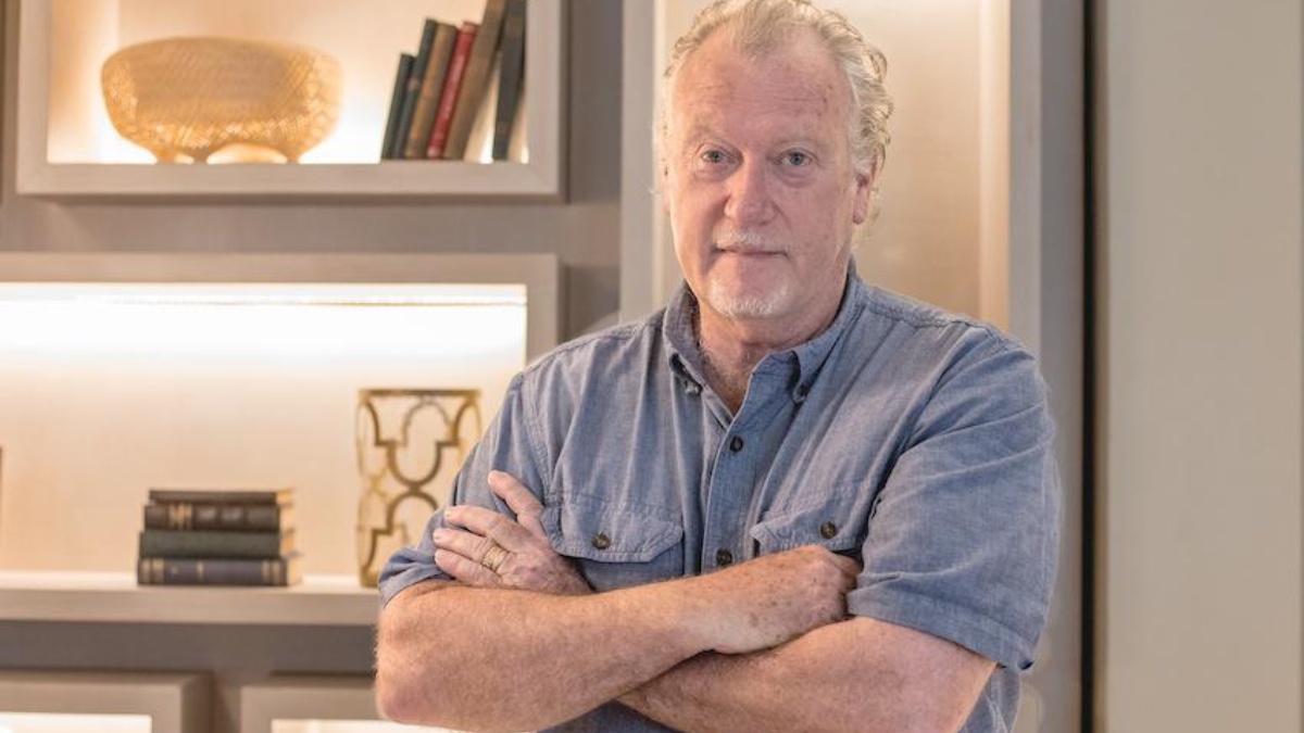 Jon Lee Anderson durante un conversatorio. (FNPI)