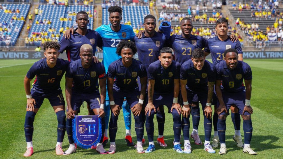 La selección ecuatoriana de fútbol busca un triunfo en su debut en la Copa América. (FEF)