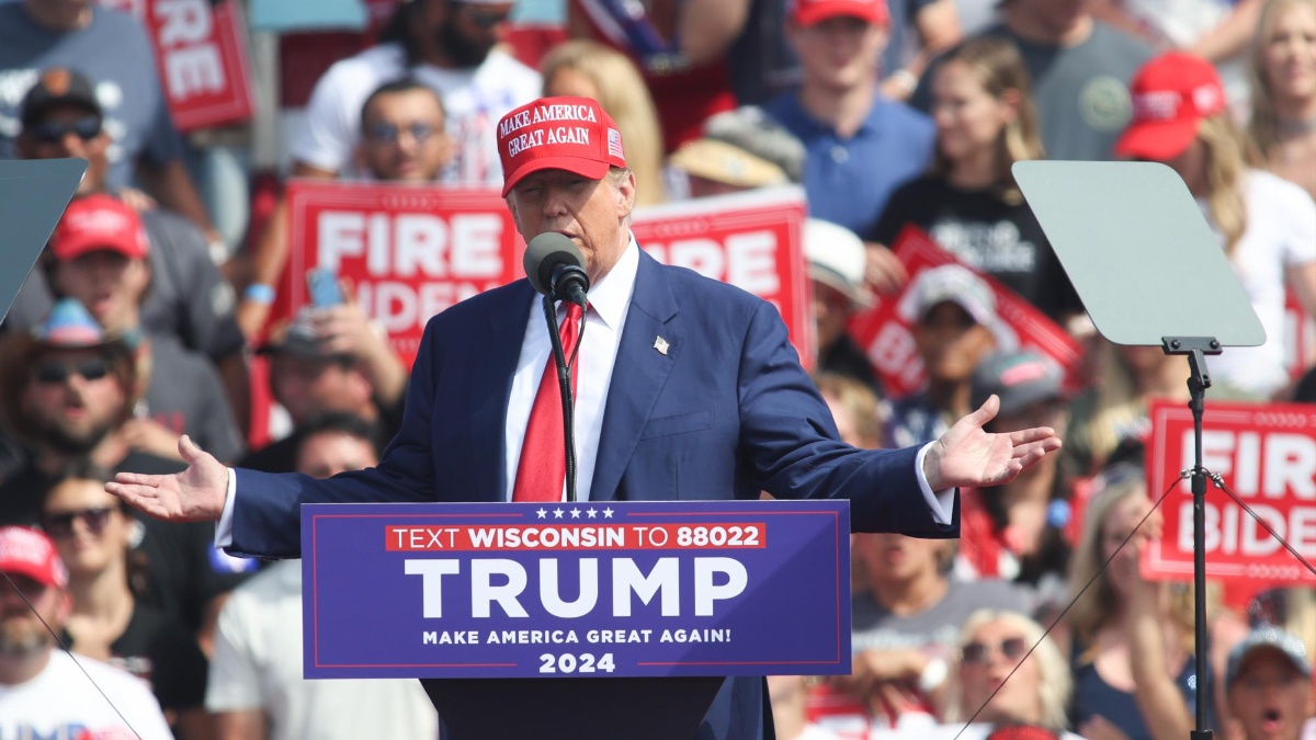 Donald Trump, actual precandidato republicano (TRENT SPRAGUE / EFE.)