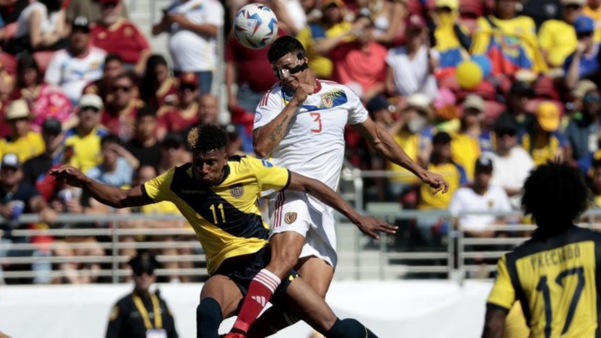 Venezuela se impuso a Ecuador 2-1. (Copa América)