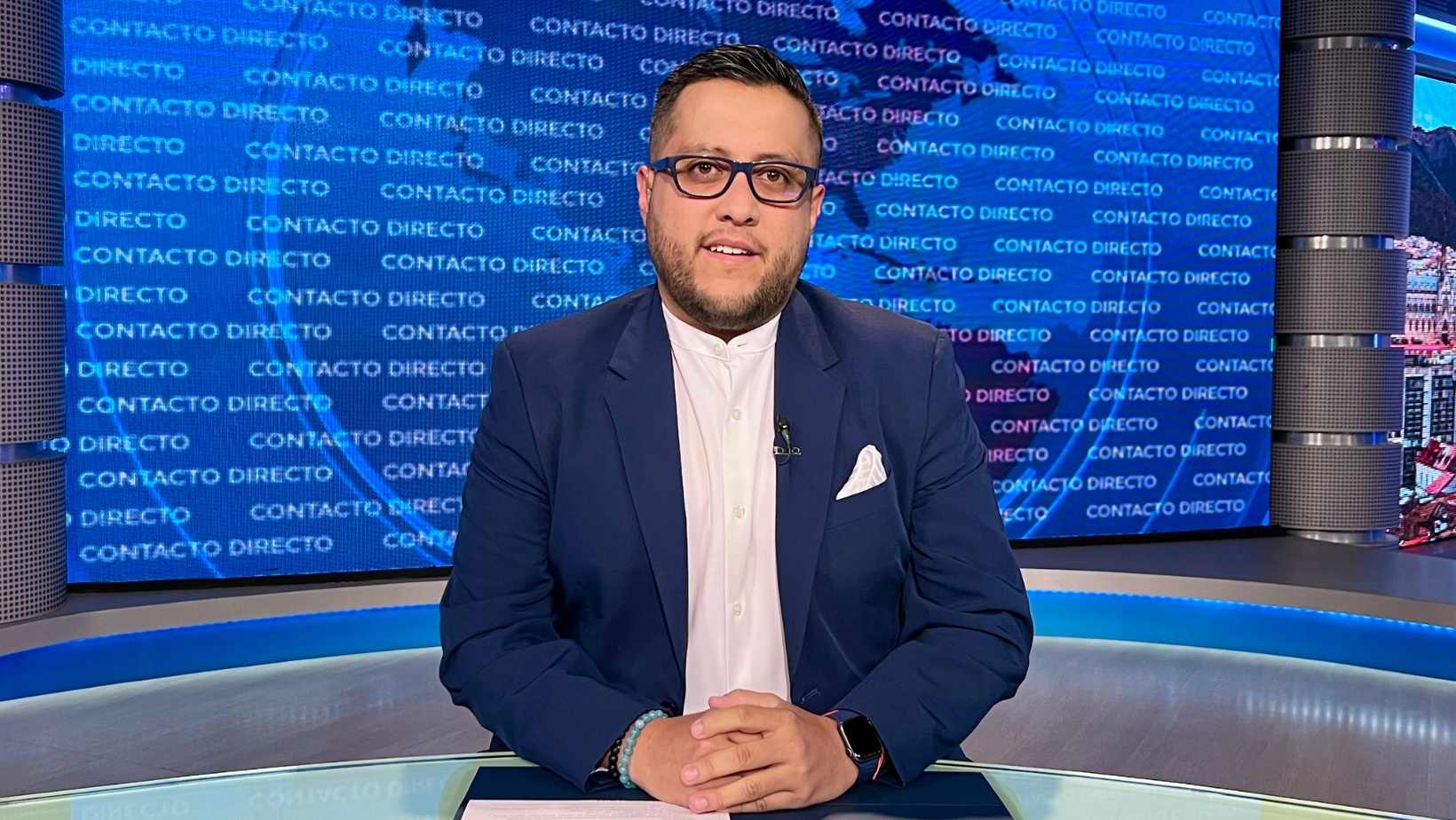 Juan Fernando Flores, presidente nacional de CREO. (Ecuavisa)