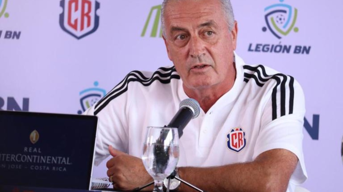 Gustavo Alfaro es DT de Costa Rica desde el 2 de Noviembre del 2023. (Archivo)