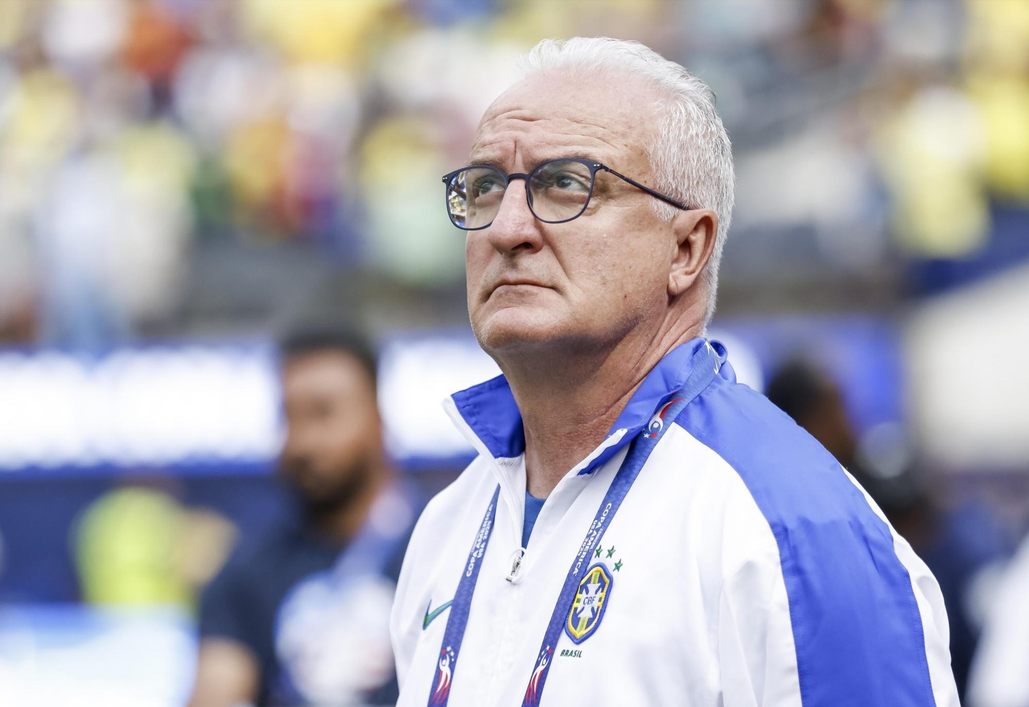 Dorival Júnior en el encuentro ante Costa Rica. (EFE)