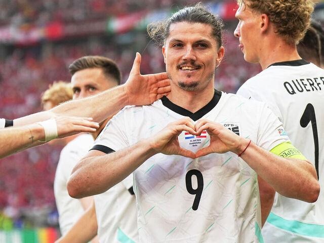 Marcel Sabitzer, figura de Austria. (UEFA)