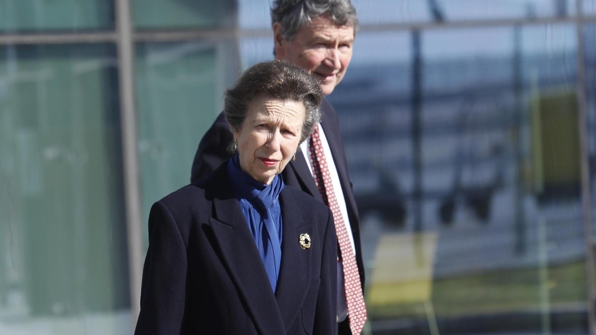 La princesa Ana de Inglaterra con su marido, Timothy Laurence, en 2023. EFE/A.Carrasco Ragel (A.Carrasco Ragel / (EPA) EFE)