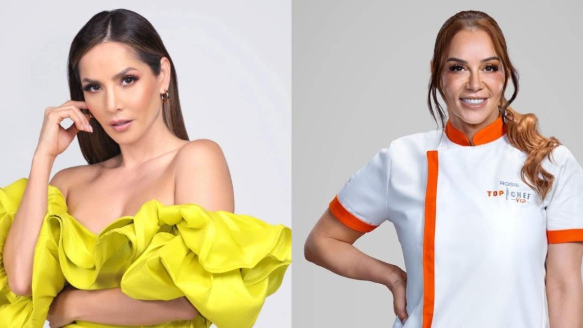 En una prueba de arepas, la actriz barranquillera tuvo un roce con la hermana de la cantante Jenni Rivera (Telemundo)