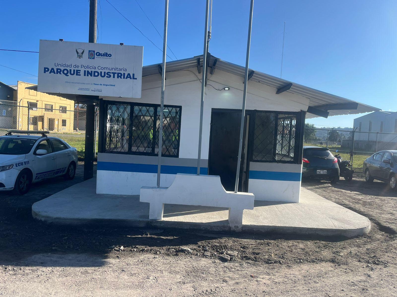 Una de las Unidades de Policía Comunitaria que tienen problemas. (Alex Pila / Ecuavisa)