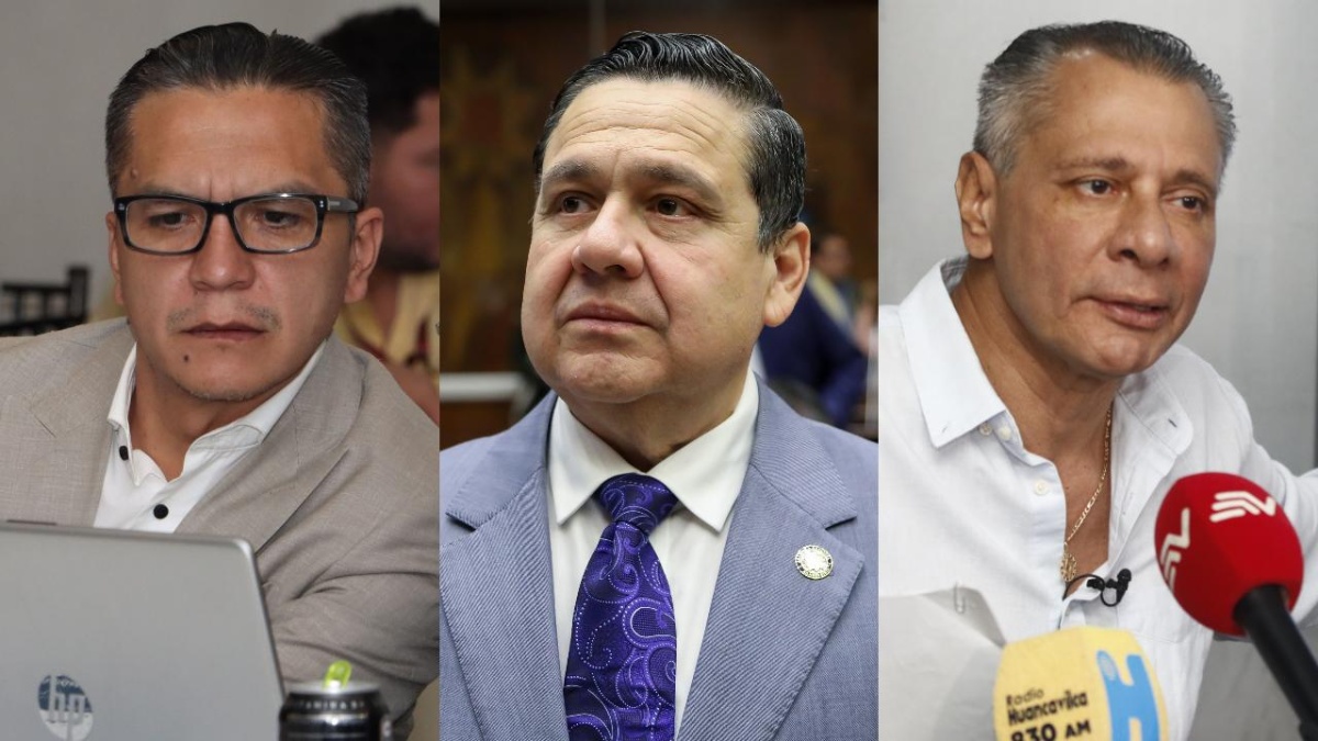 Los tres exfuncionarios están presos por casos de corrupción. (Archivo)