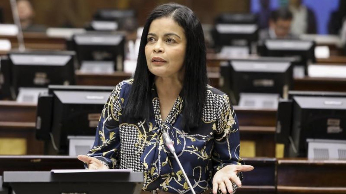 La actual asambleísta fue también alcaldesa de Durán por el correísmo durante 2014 y 2019. (IVAN MATUTE)