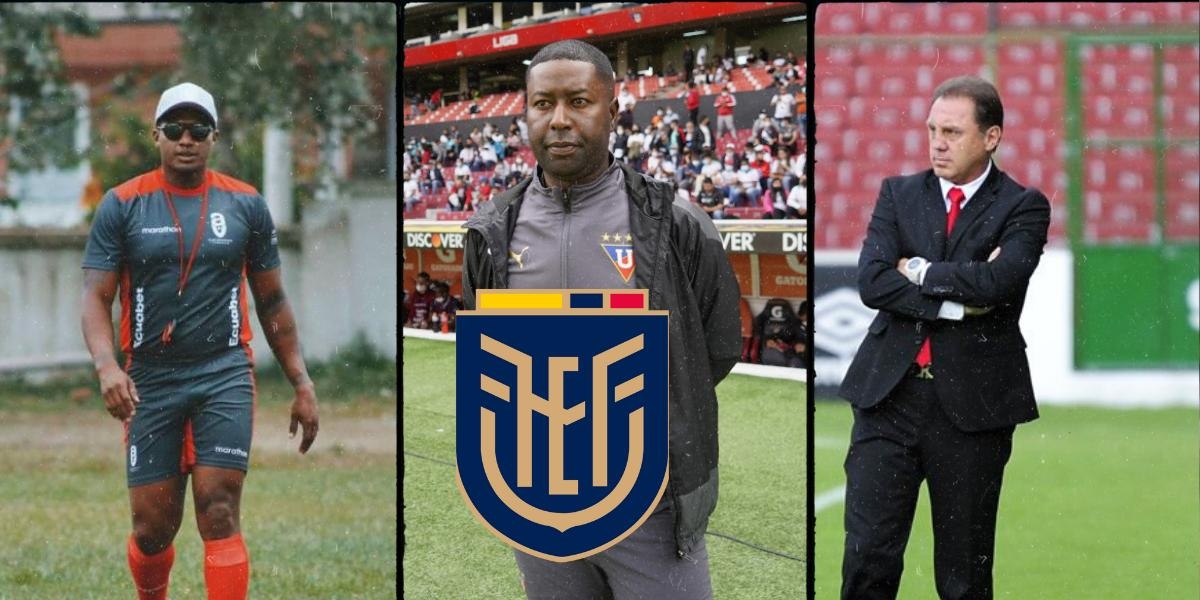 Antonio Valencia, Edison Méndez y Alex Aguinaga quieren dirigir a la selección de Ecuador. (Archivo)