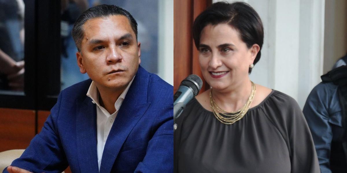 Composición entre Wilman Terán y Gabriela Sommerfeld. (API)