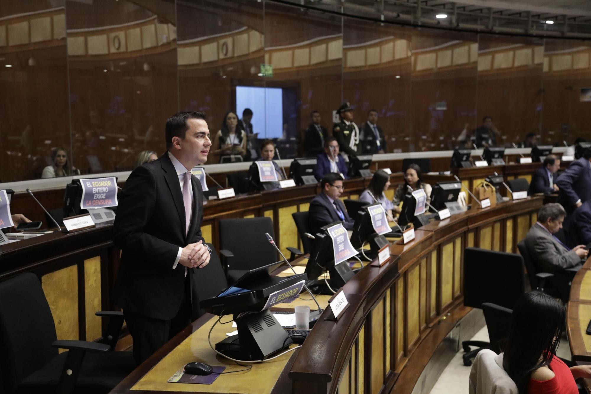 En imagen, Jorge Peñafiel, proponente del juicio político. (Flickr Asamblea)