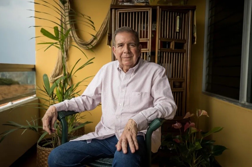 El candidato presidencial Edmundo González Urrutia (EFE)