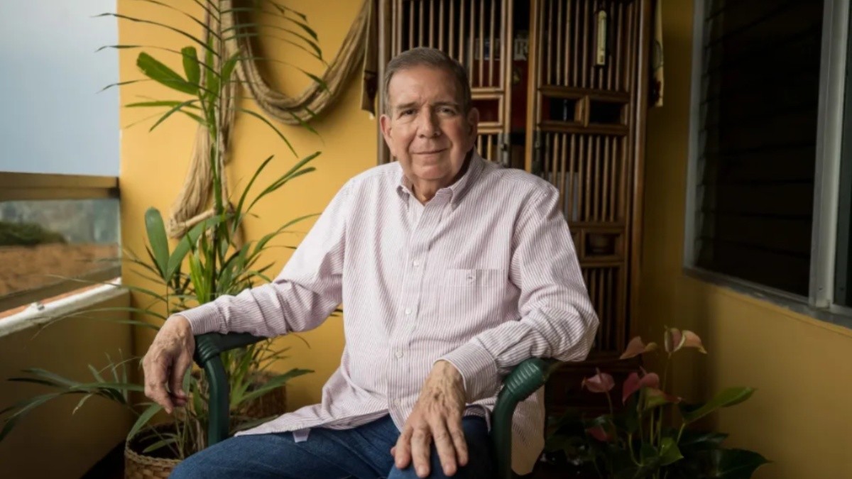 El candidato presidencial Edmundo González Urrutia (EFE)