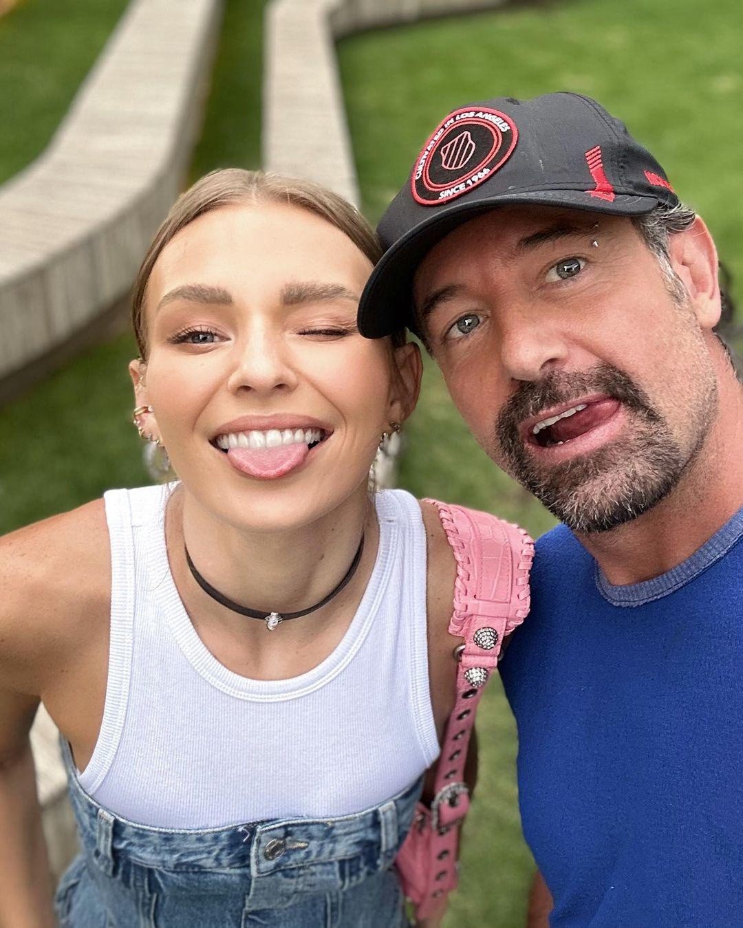 Foto de archivo de Gabriel Soto e Irina Baeva (Cuenta oficial de Instagram de @irinabaeva)