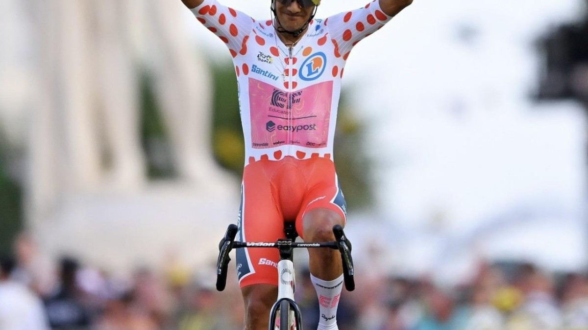 Richard Carapaz, ciclista ecuatoriano. (TOUR DE FRANCIA)