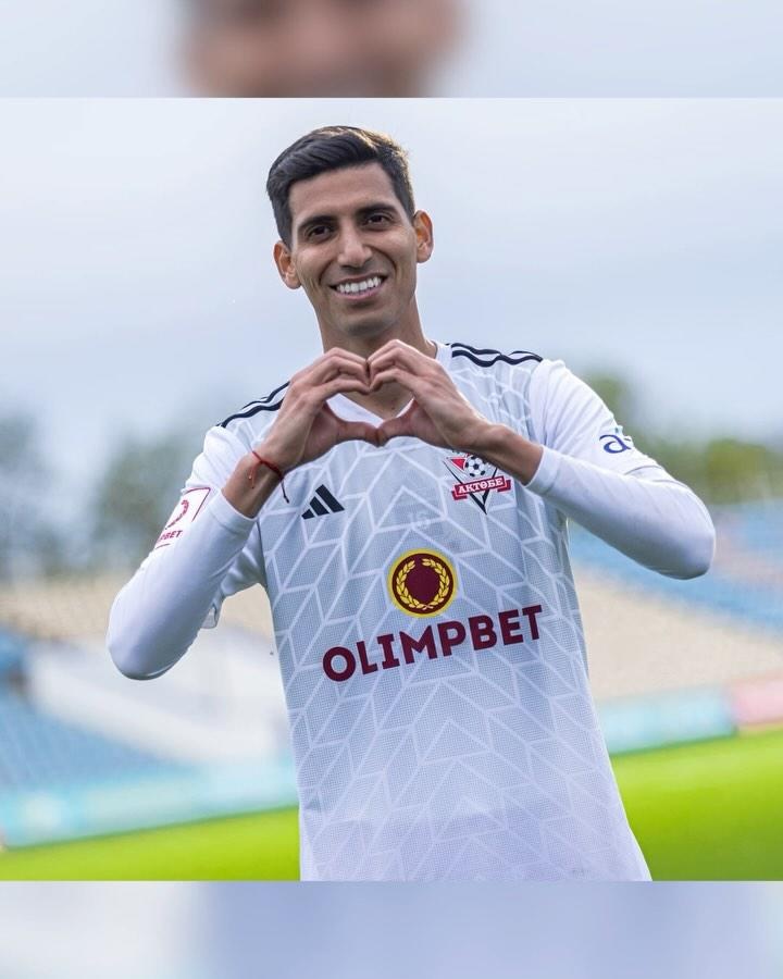 José F. Cevallos Jr. milita en el Aktobe de Kazajistán. (Cuenta Instagram (@jf_cevallos))