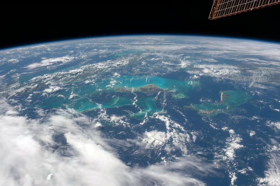 Imagen satelital de océanos de la Tierra. (NASA)