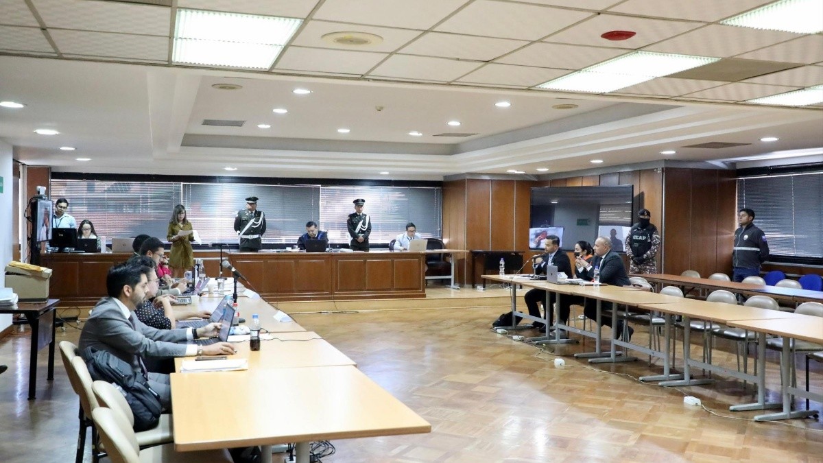 Mayra Salazar en su audiencia de procedimiento abreviado. (Fiscalía)