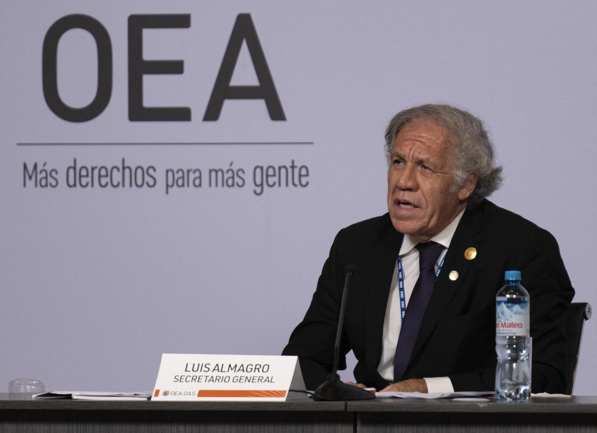 Imagen de archivo de Luis Almagro, secretario general de la OEA. (AFP)