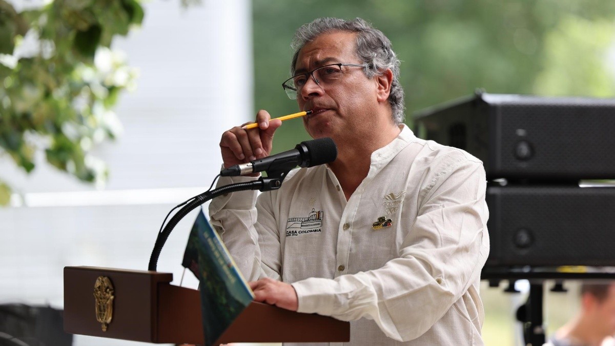Foto de archivo del presidente colombiano, Gustavo Petro. (EFE)