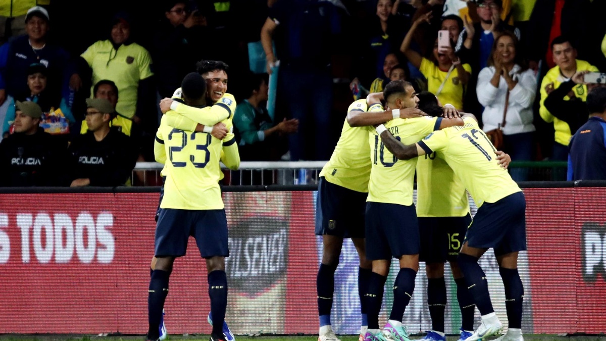 Ecuador ya tiene las fechas para jugar contra Brasil y Perú en las eliminatorias al Mundial 2026. (API)