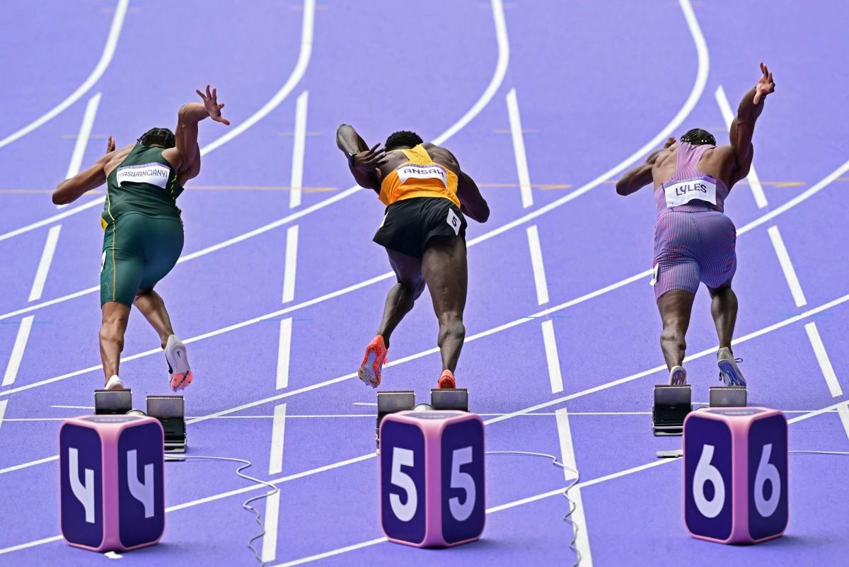 El hombre más veloz de los Juegos Olímpicos de París 2024 se define este domingo. (AFP)