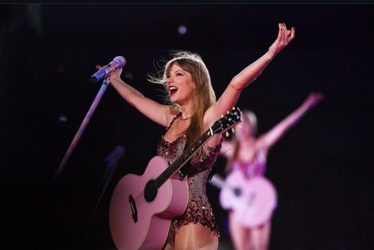 Taylor Swift en concierto (Foto: Instagram Taylor Swift)