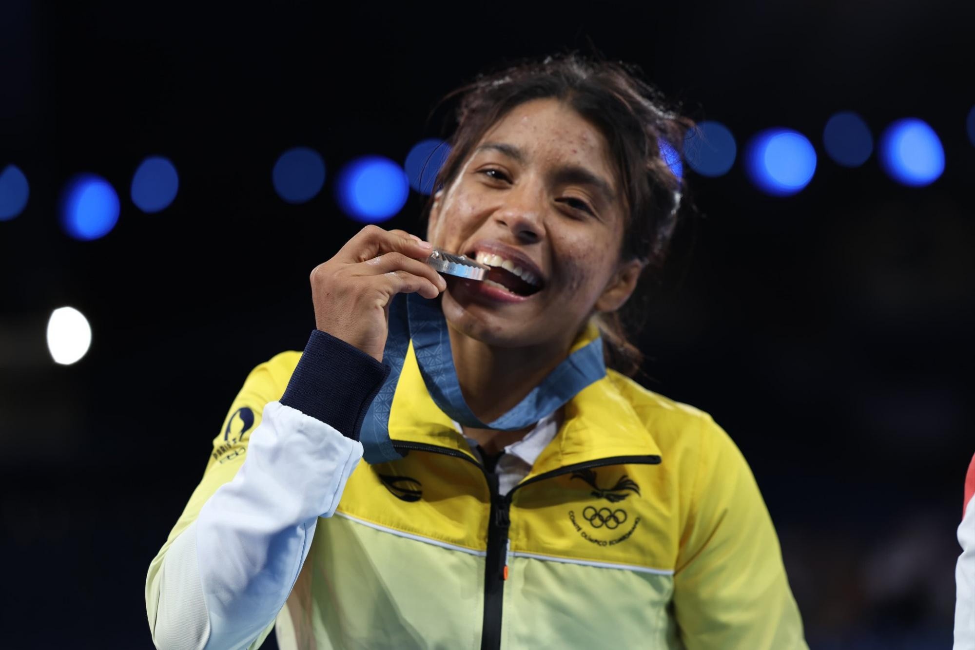 Lucía Yépez obtuvo la medalla de plata. (AFP)
