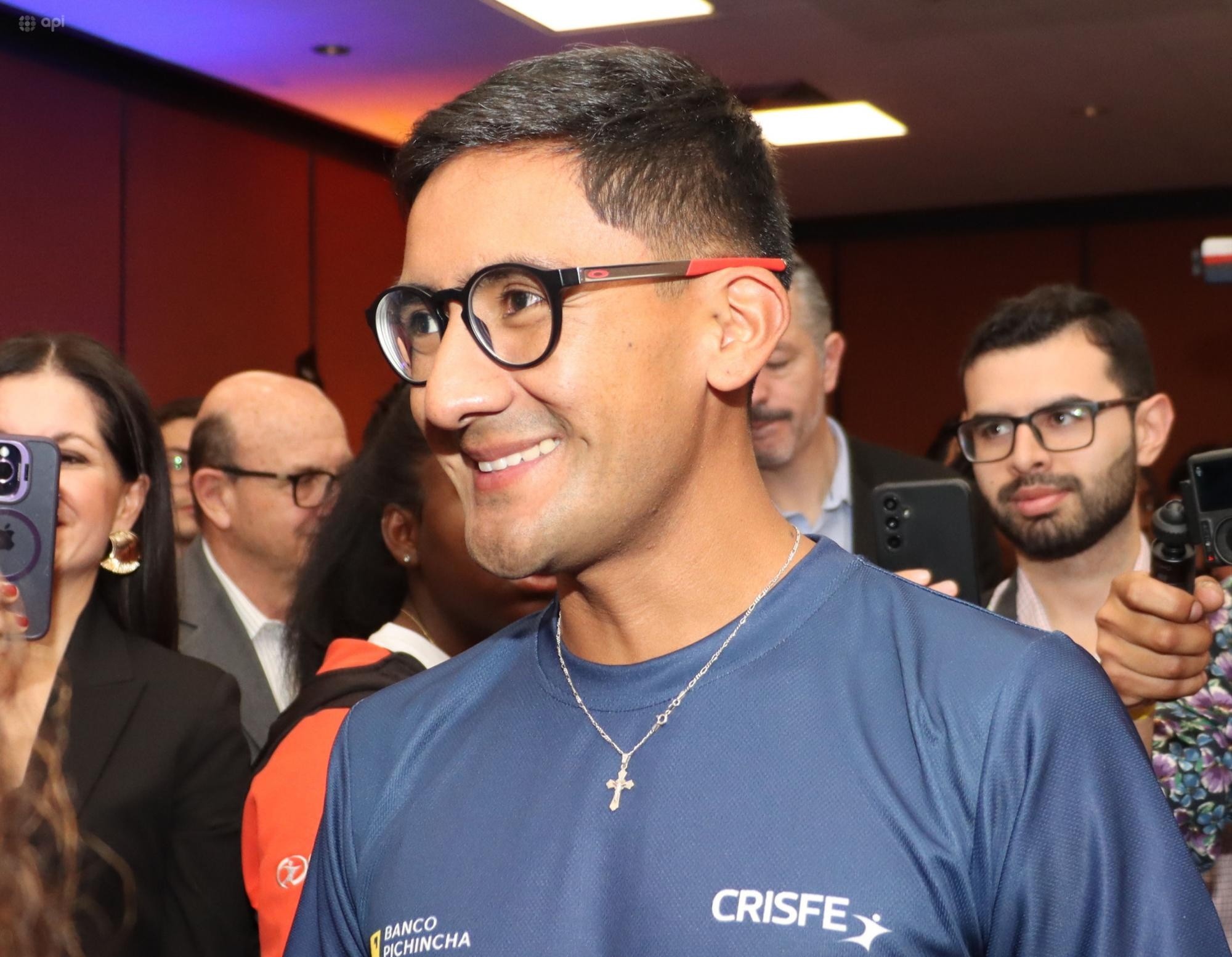 Daniel Pintado, medallista olímpico. (API)